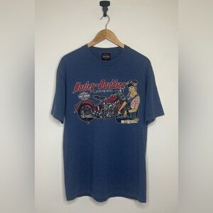 Harley Davidson LARGE “Zion” Washington Hill Utah 2013 Moto T Shirt